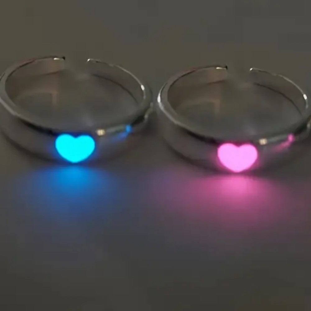 Glow in the dark relationship rings